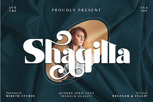 Shaqilla - Modern Serif