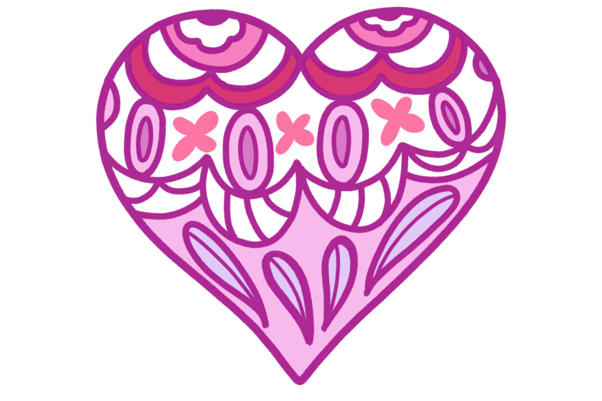 Hippie & Boho Heart, Procreate Stamp, a Brush Add-On by Sense Library (Photo 11 of 19)