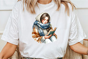 Autumn Clipart Cozy Fall Clipart, an Illustration by Libby Wishes (Thumbnail 8 of 11)
