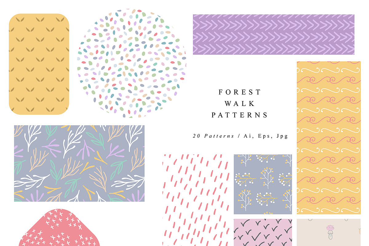 1805 Patterns Bundle, a Pattern Graphic by Julia Dreams (Photo 18 of 25)