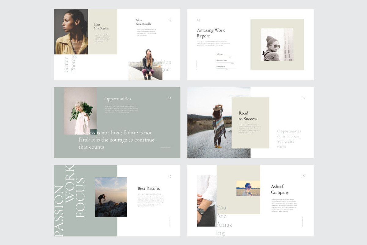ASHRAF - Keynote Template, a Presentation Template by Shafura