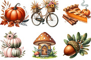 Watercolor Autumn Sublimation, an Illustration by Designking (Thumbnail 3 of 4)