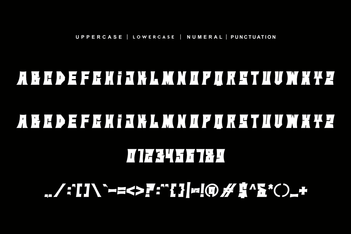 Joguc Regus - Darkness Font, a Blackletter Font by QR Design Studio (Photo 5 of 6)
