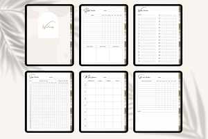 Undated Digital Life Planner IPad