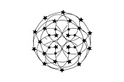 Stars and Constellation Silhouette, a Graphic by Artivon (Thumbnail 13 of 13)