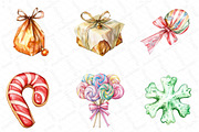 Christmas Candy Sublimation Clipart, an Illustration by DreamPrint404 (Thumbnail 2 of 5)