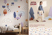 Joyful Season — Winter Clipart, a Seasonal Illustration by avdnadi (Thumbnail 9 of 11)