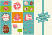 Easter Design Elements Set, a Templates & Theme by jv_pixels (Thumbnail 1 of 2)