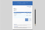 Invoice Template (3 colours), a Stationery Template by Design Shop (Thumbnail 3 of 3)