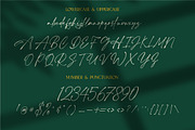 Aurellie Calestion Signature Font, a Script Font by typeline studio (Thumbnail 9 of 10)