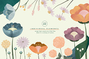 Painted Flowers and Compositions, an Object Graphic by Basia Stryjecka (Thumbnail 17 of 19)
