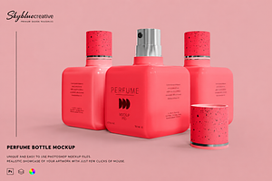 Perfume Bottle Mockup