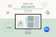 Asia inspired laptop wallpaper+Icons, a Design Template by Epiphanic Addie (Thumbnail 1 of 7)