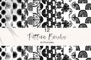Boho Stamps for Procreate & PS, a Brush Add-On by Sweet Fig (Thumbnail 4 of 9)