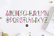 HAPPY HOLIDAYS Christmas Font, a Font by Blush Font Co. (Thumbnail 4 of 4)