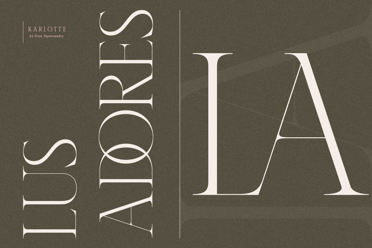 Karlotte - Elegant Serif Font, a Serif Font by Dora Typefoundry (Photo 14 of 25)