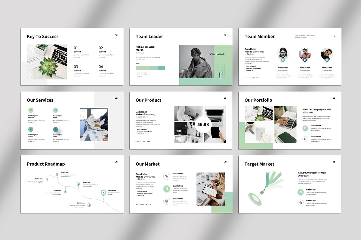 Marketing Plan Presentation Template preview 4