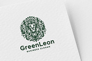 Green Leon Logo, a Branding & Logo Template by Design_Planet (Thumbnail 2 of 5)