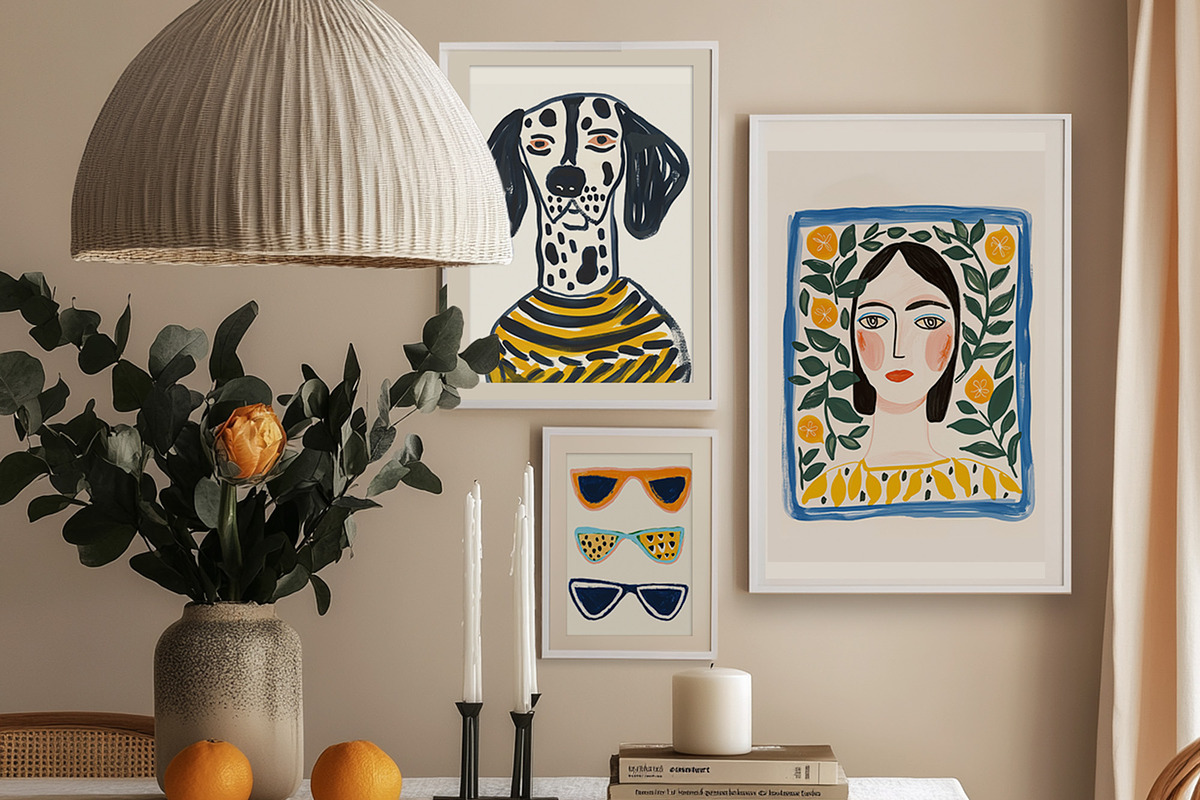 Eclectic Gallery Art - 6 in 1 Bundle, a Background Graphic by Essentially Nomadic (Photo 20 of 21)