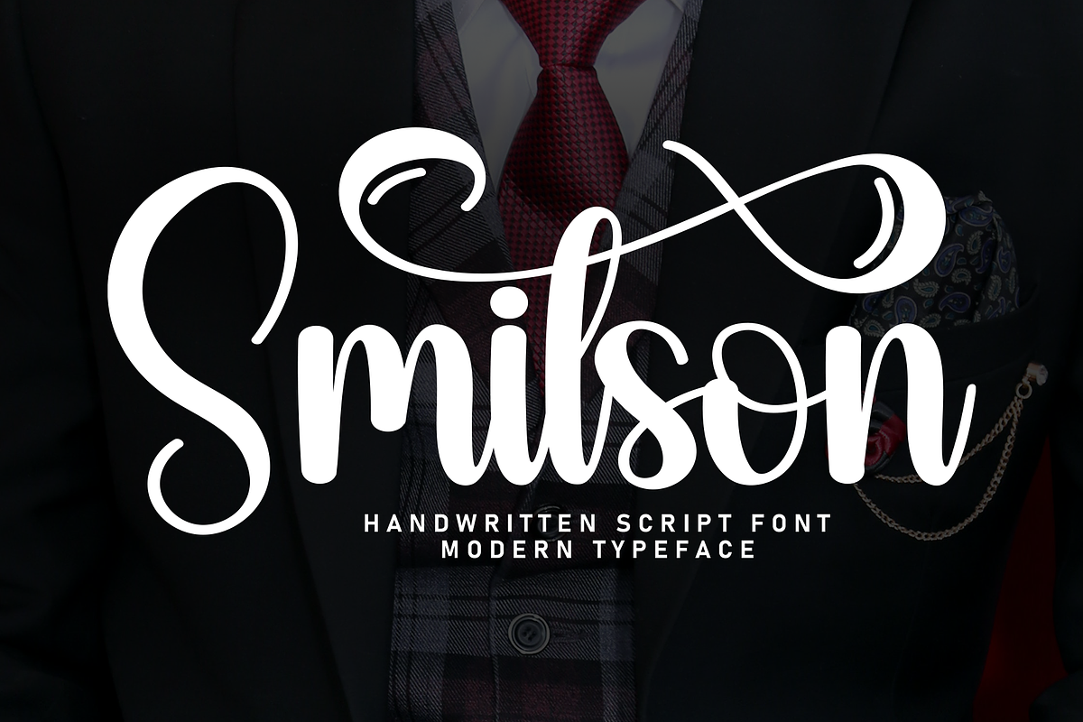 Smitson | Script Font, a Handwritten Font by Scratchones (Photo 1 of 9)