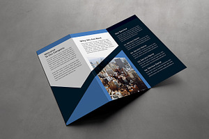 Modern Company Trifold Brochure