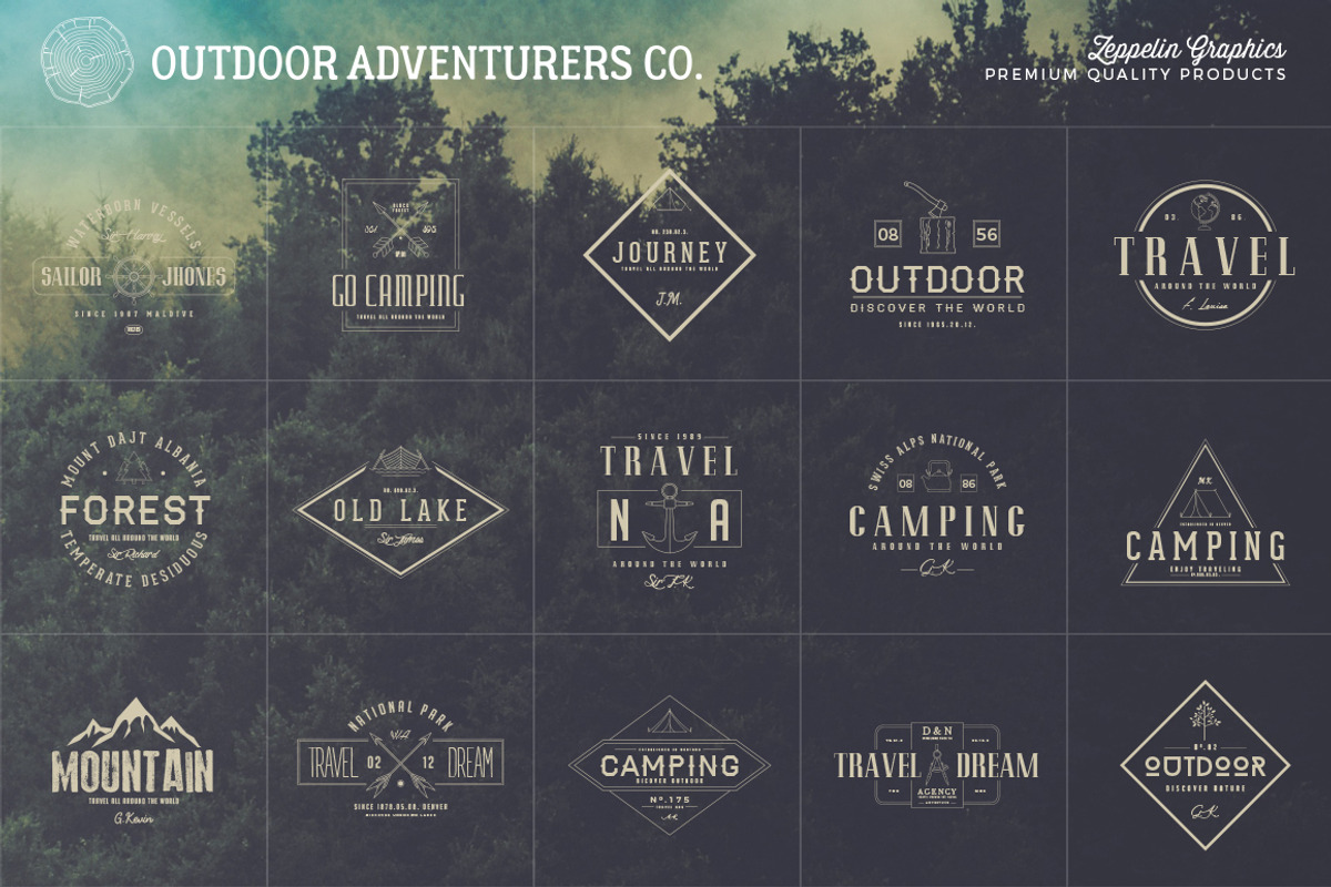1500 Logos Bundle Collection, a Branding & Logo Template by Graphicdome (Photo 26 of 185)