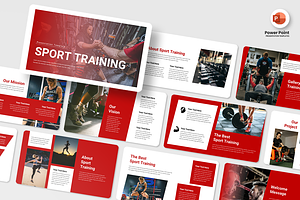 Sport Training - PowerPoint Template