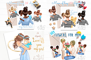 Best friends MEGA BUNDLE. Mother and, a Person Illustration by RivusArt (Thumbnail 4 of 5)