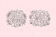 Motivational Quotes Coloring Pages, an Education Illustration by Neon Studio (Thumbnail 3 of 4)