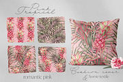 Pink Tropical Seamless Pattern, a Pattern Graphic by Bigio Designs (Thumbnail 4 of 8)