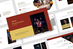 Nhub : Entertainment Bizz Powerpoint, a Presentation Template by Punkl Camp