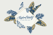 Tropical beauty, a Pattern Graphic by Vera Holera (Thumbnail 1 of 7)
