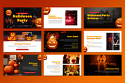 Halloween Party - Google Slides, a Presentation Template by Iqsiart Studio (Thumbnail 2 of 3)