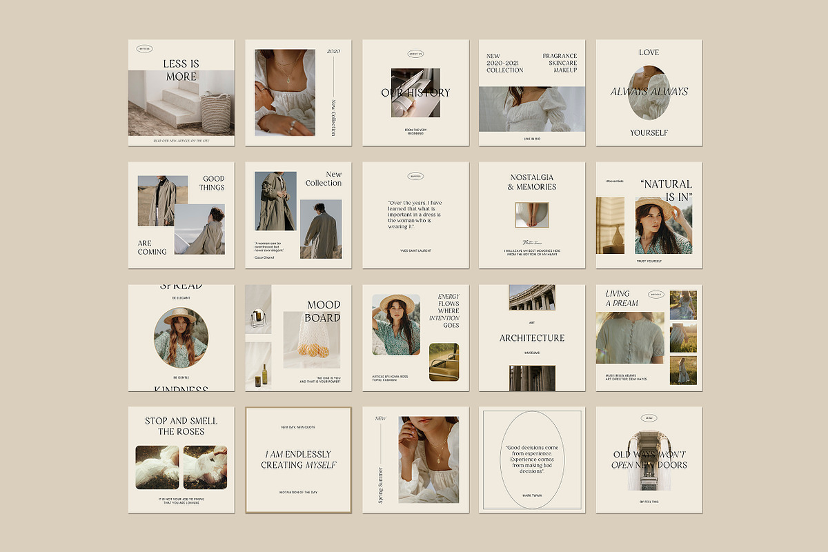 Juliet Social Media Pack PS, a Social Media Template by Feel This (Photo 13 of 18)