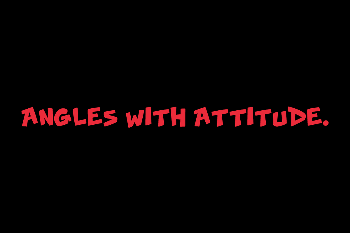 Angle Management, a Sans Serif Font by OMG IT'S LINDZ (Photo 3 of 6)