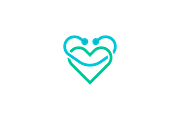 Lovely logo icon template, a Branding & Logo Template by Dyn Studio (Thumbnail 2 of 2)