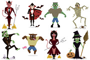Monster, Monster! Halloween Vectors, an Illustration by Wingsart Studio (Thumbnail 2 of 2)