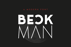 Beckman Modern Font