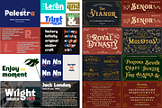 Modern Font Bundle, a Sans Serif Font by Larin Type Co. (Thumbnail 20 of 32)