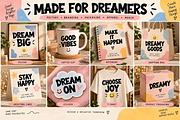 Dreamy Vibe, a Script Font by Wow Magic (Thumbnail 2 of 5)