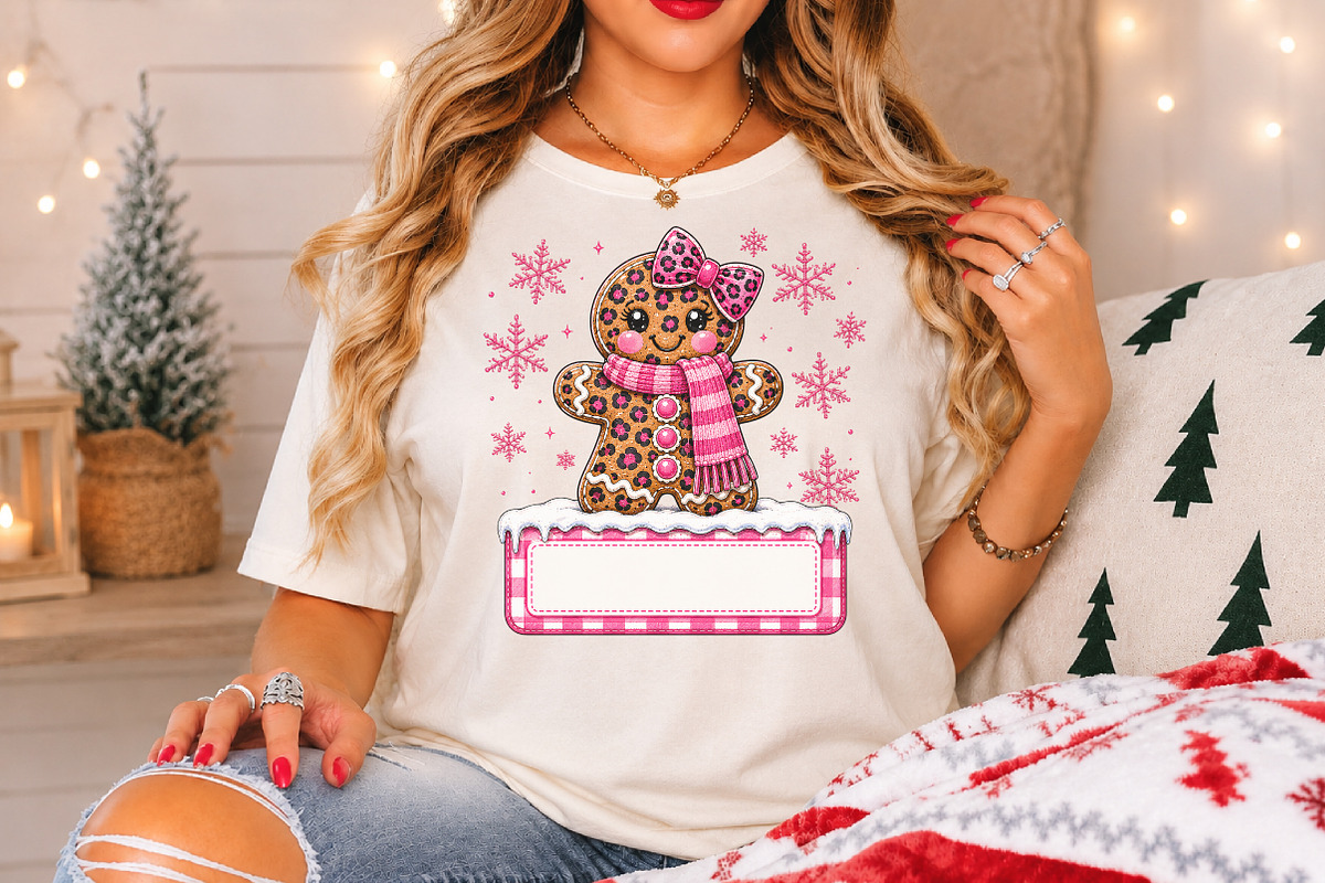 Gingerbread Girl Christmas Custom, a Seasonal Illustration by Rose Art (Photo 4 of 4)
