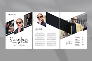 Sunglasses Product Catalog Template