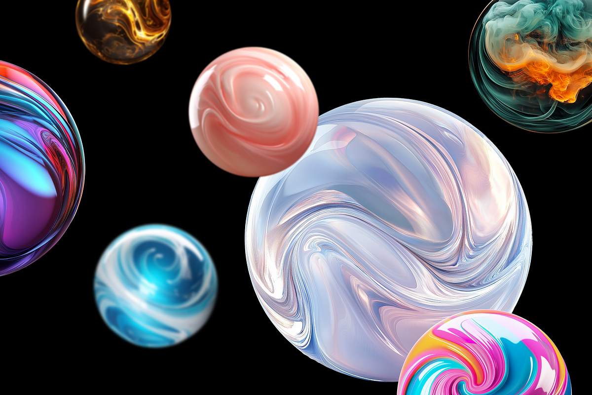 35 Textured Spheres Pack, an Object Graphic by neueworld (Photo 6 of 6)