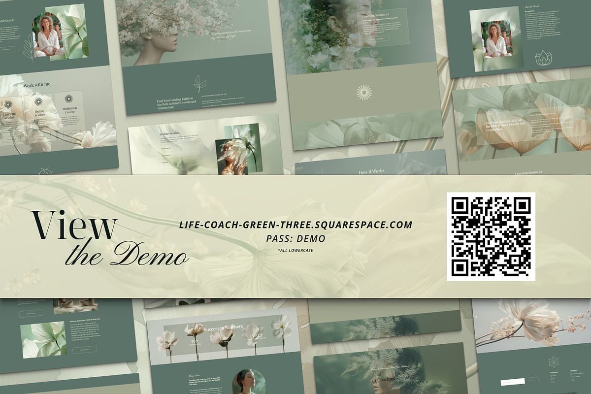 Squarespace Template | Life Coaching, a Squarespace Template by Under My Cozy Roof (Photo 3 of 10)
