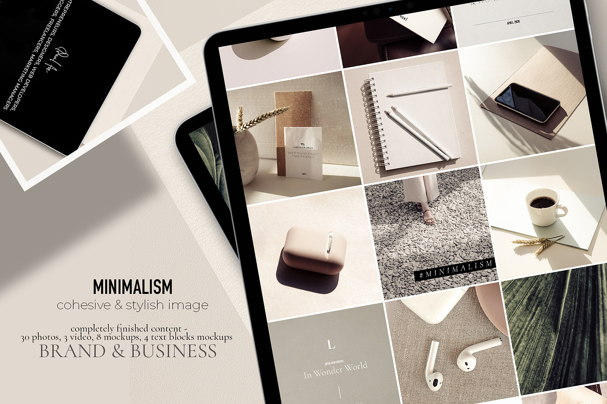 Minimalism. Feed №3., a Social Media Template by OntheMoon (Photo 3 of 9)