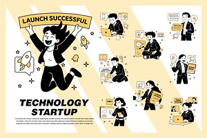 business people communicating, a Finance Illustration by frog.ground