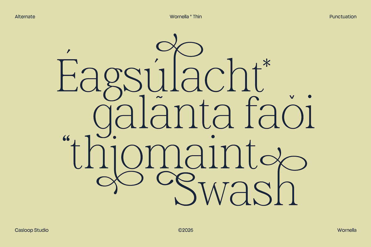 Wornella – Luxury Modern Serif, a Serif Font by Casloop Studio (Photo 4 of 10)