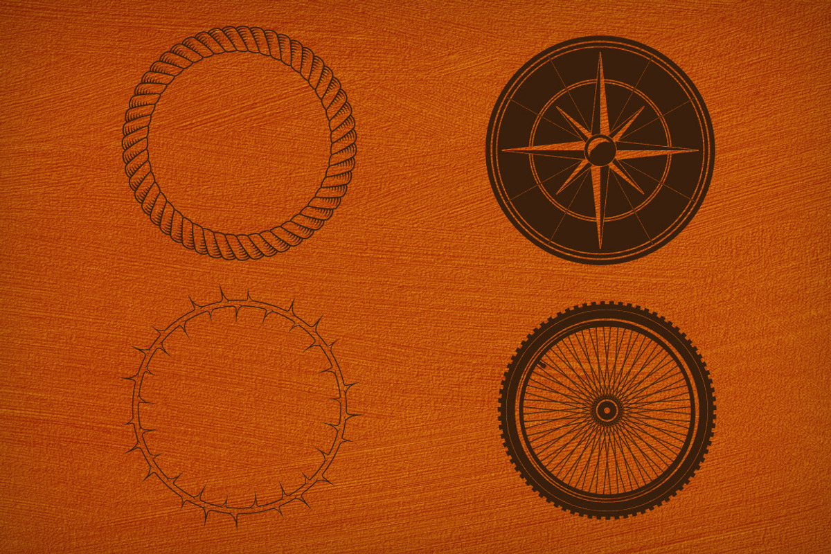 40 Circular Shapes - Vector - Vol. 5 preview 4
