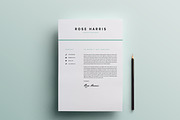 3 Page Resume Template | INDD + DOCX, a Resume Template by BlackDotResumes (Thumbnail 4 of 6)