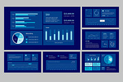 KPI Dashboard Keynote Templates, a Presentation Template by Fit-tee (Thumbnail 2 of 4)